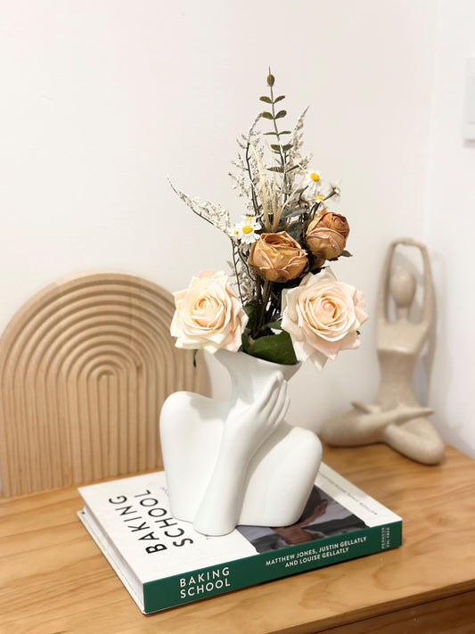 [  Gratitude  ] LA ROSE Blooms Bouquet with vase